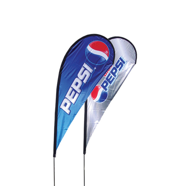 Impression de Drapeau Promotionnel Goutte Impression de Drapeau Promotionnel Goutte