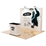 Impression de Présentoir Popup Courbé (10 pi.)