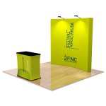 Impression de Présentoir Popup Courbé (8 pi.)