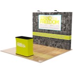 Straight Popup Display (10 ft.) printing