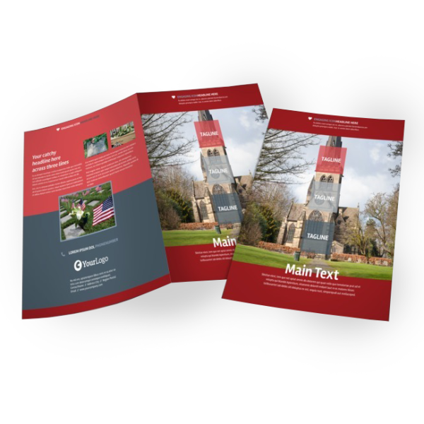 Impression de Dépliant 8.5x11 Demi-Pli Impression de Dépliant 8.5x11 Demi-Pli