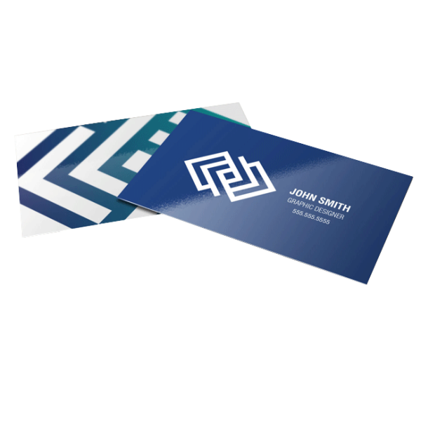 Impression de Carte d'affaire supérieure glacée