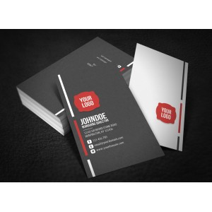 Carte d'affaire Laminée Soft Touch