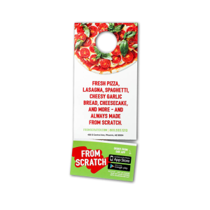 Accroche-Porte 3.5x8.5 avec Carte Détachable