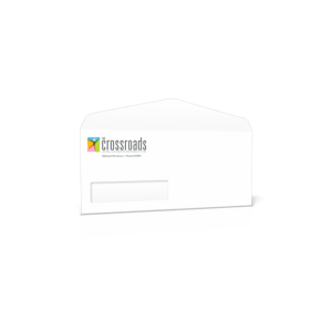 Enveloppe 4.125x9.5 avec Fenêtre