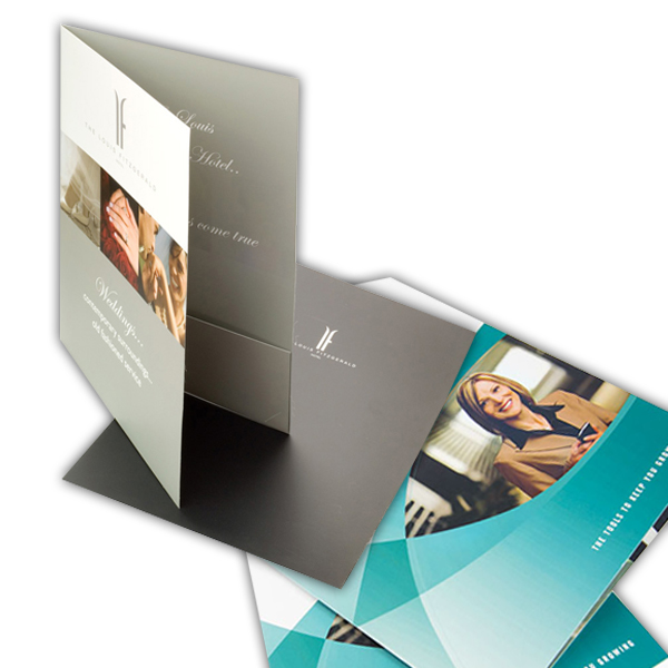 Impression de Pochette Corporative 9x14.5