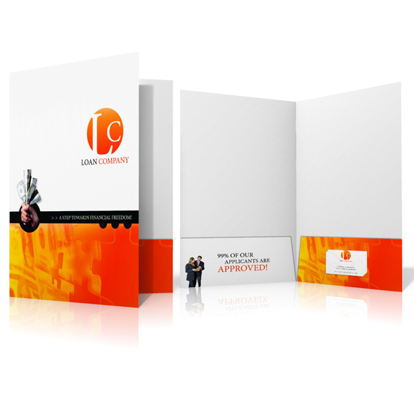 Impression de Pochette Corporative 9x12