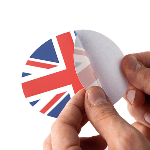 Autocollants Ovales individuels